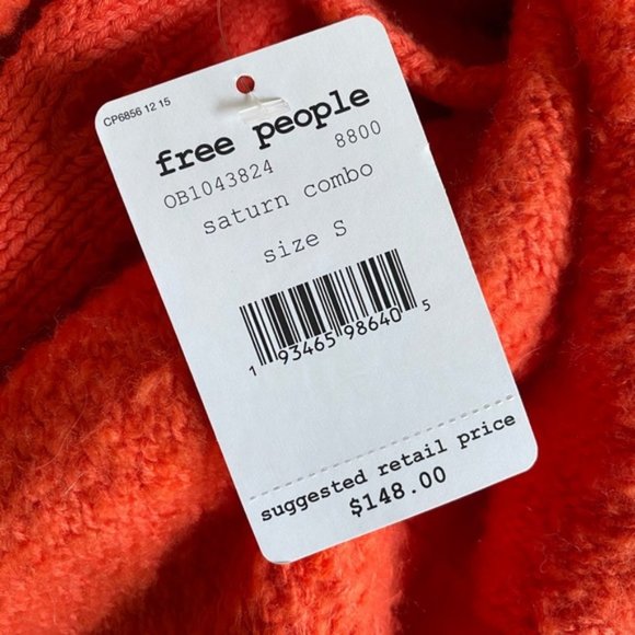 Free People Snow Drop Long Cardigan Size Small - Picture 8 of 8